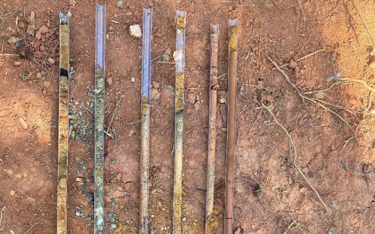 Tools used in the Subsurface Drip Dispersal project in Villa Rica, GA.